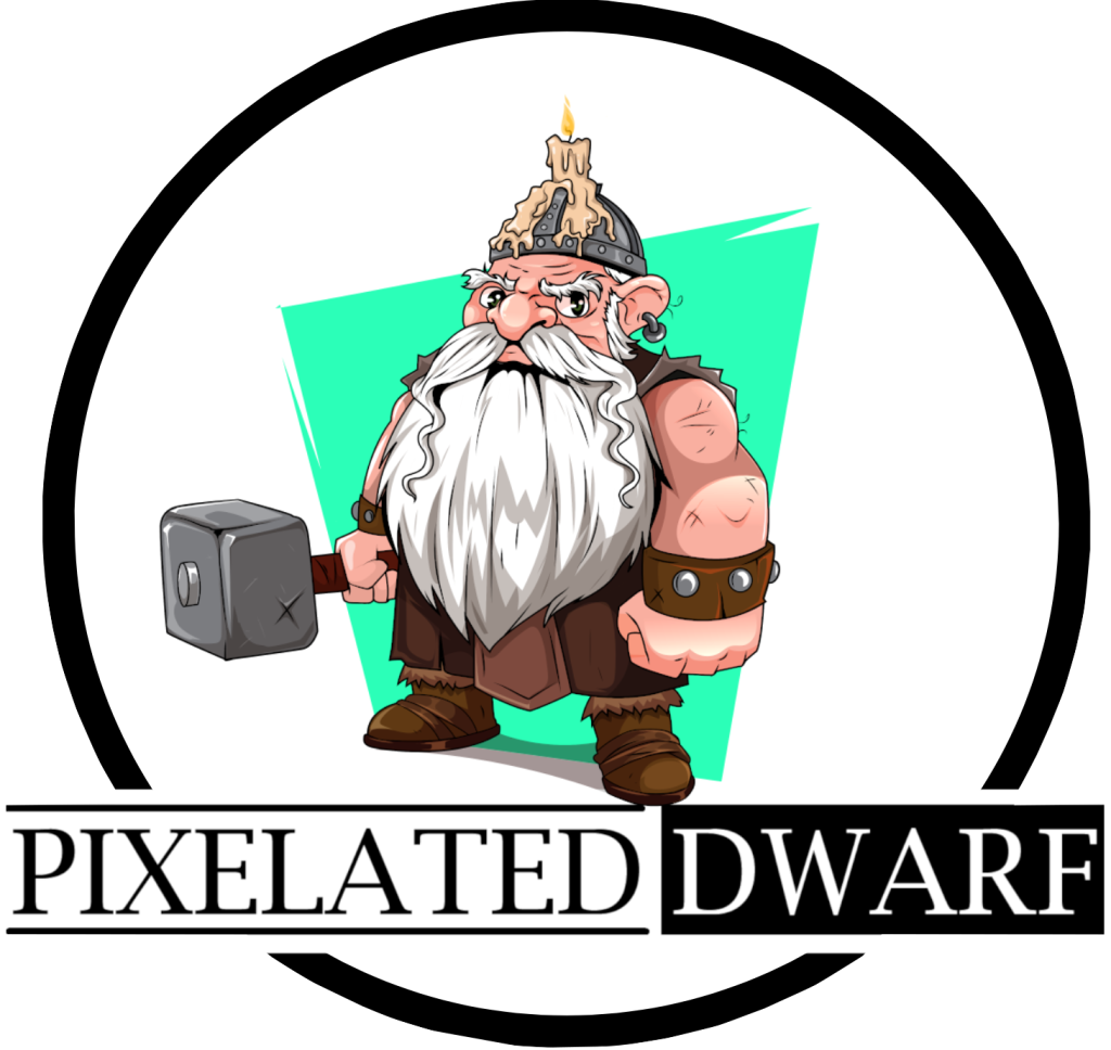 PixelatedDwarf Logo - Teaching you all about how to protect yourself from cyberthreats