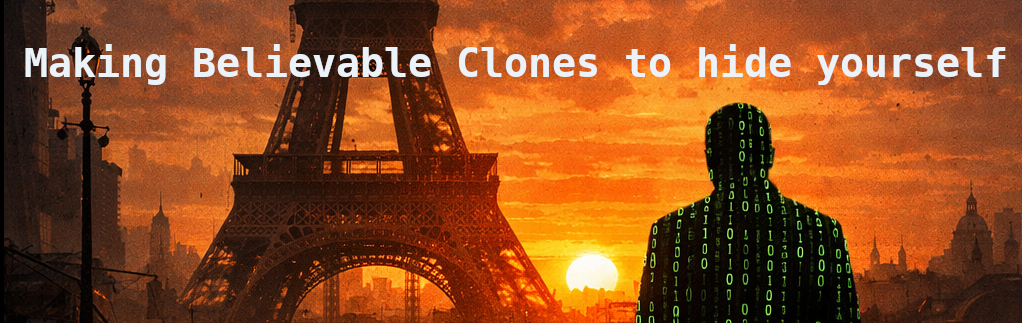 Making Believable Clones to Hide yourself