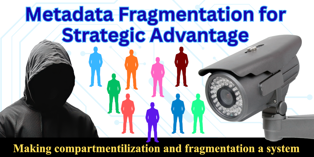 Metadata Fragmentation for strategic advantage: Compartmentalization and fragmentation