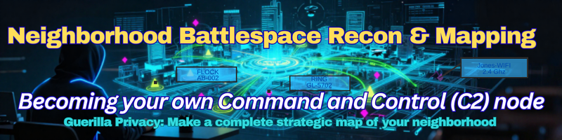 Neighborhood Battlefield Recon &Mapping - Become your own C2 node